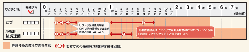 接種時期