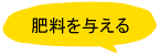 肥料を与える