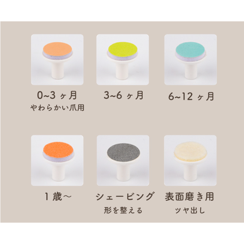 赤ちゃんの小さな爪を“見ながら”ケアするL字型電動爪やすり