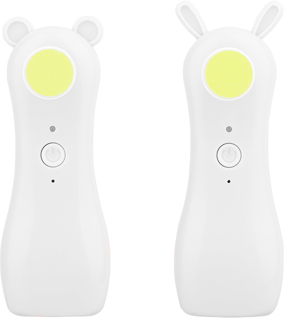 赤ちゃんの小さな爪を“見ながら”ケアするL字型電動爪やすり