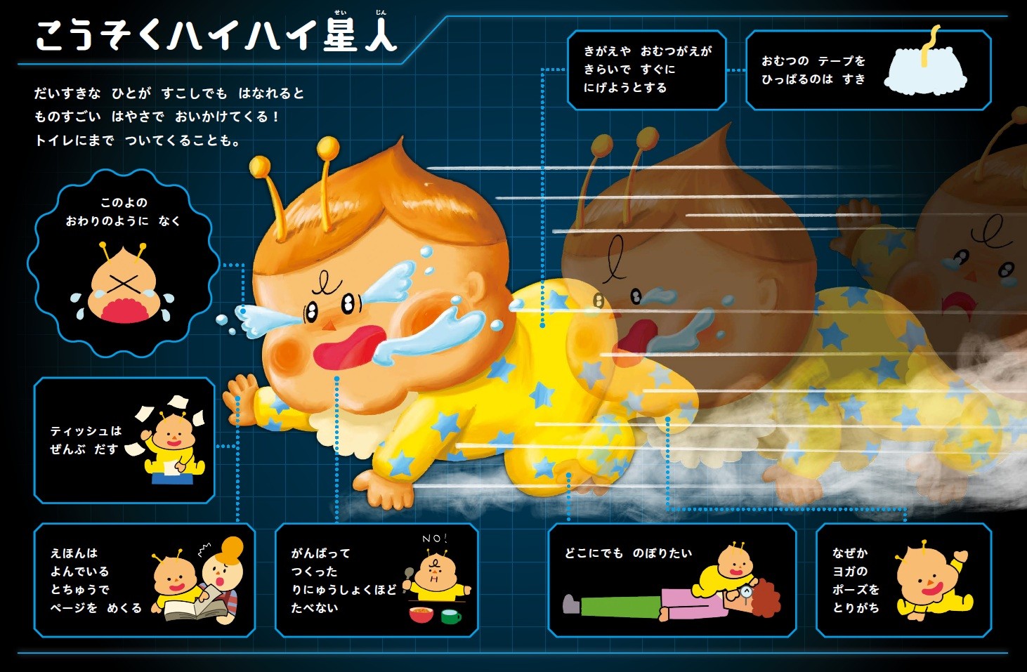 「あるある!」がいっぱいの絵本『はっけん! こども星人』発売