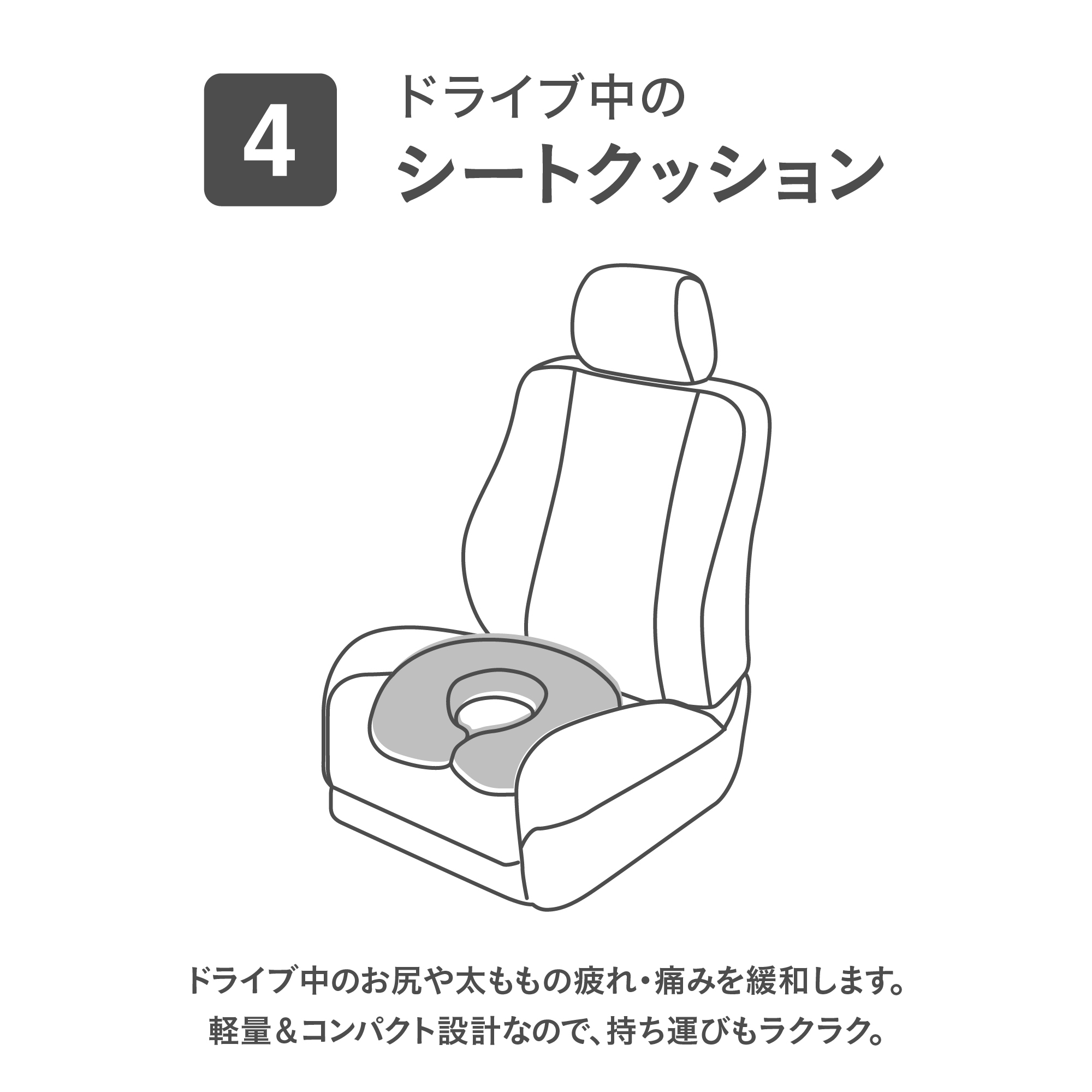 産後ママの”座るつらさ”に寄り添い、日常にもなじむ4WAY円座クッション発売